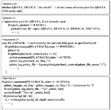 Source code of QDATA processing.