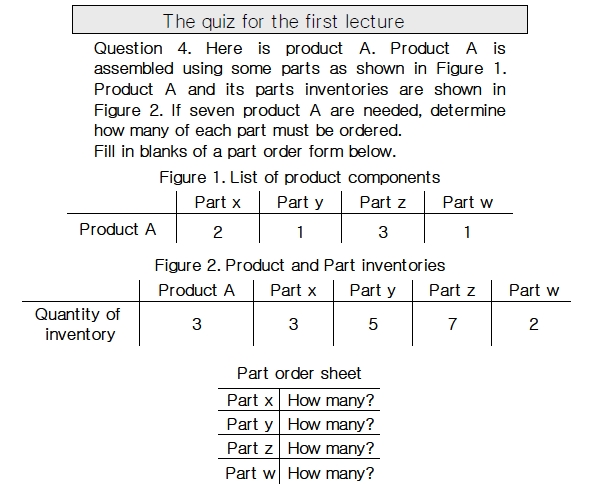 Question 4 of quiz for 1st lecture.