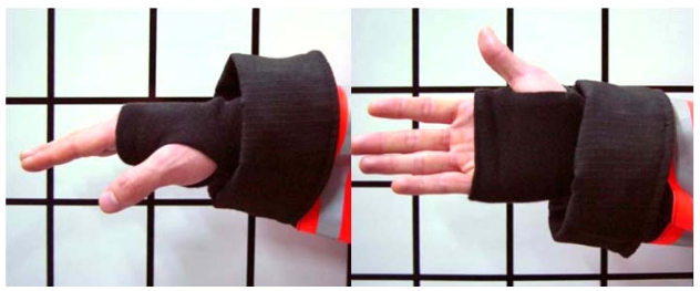 Development of knitting arm warmer.