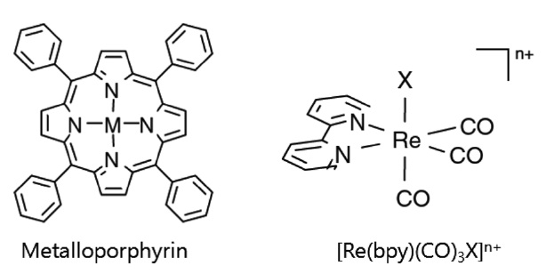 Structures of the compounds used in single component system.