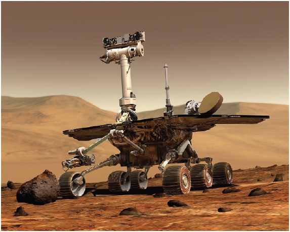 Rover Spirit and Opportunity.