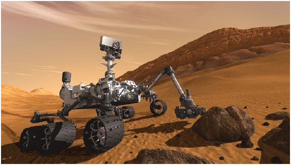 Rover Curiosity.