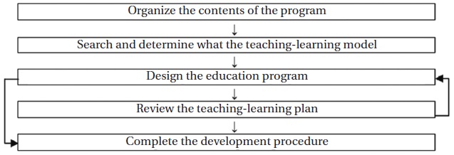 Procedure of program development.