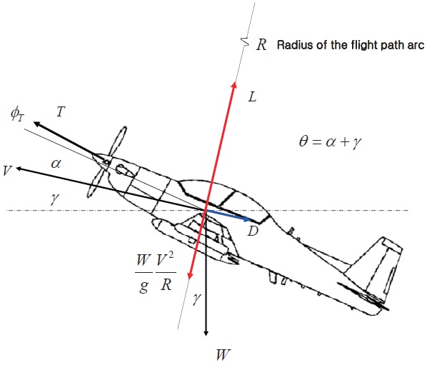 Freebody Diagram for Aircraft Performance Evaluation