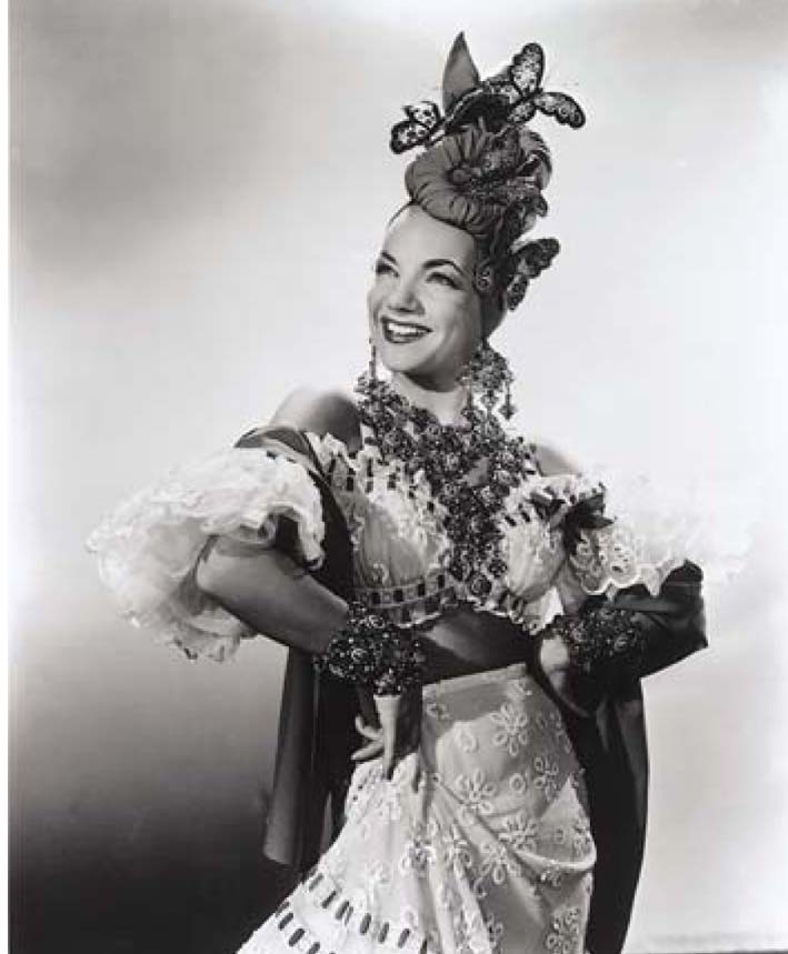 Carmen Miranda, 1940s, http:/ /users.polisci.wisc.edu