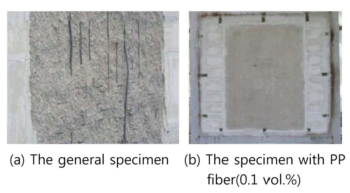 The Surface Condition of Thermally Loaded Concrete