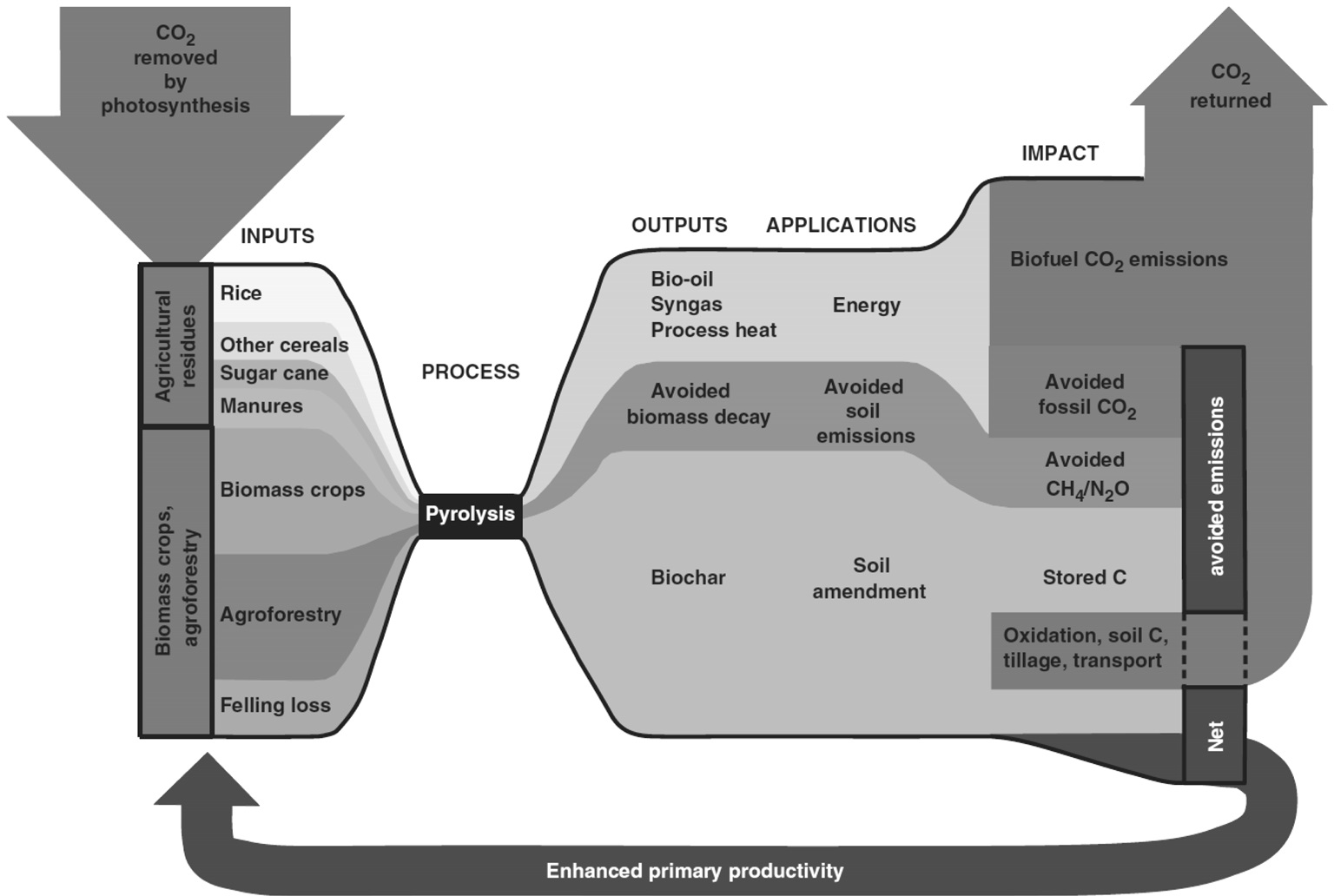 Overview of the sustainable biochar concept[14], with permission from the publisher.