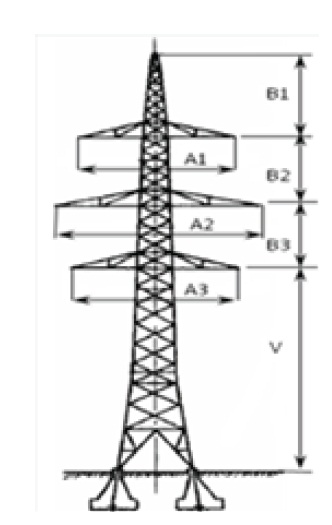 The tower 110 kV.