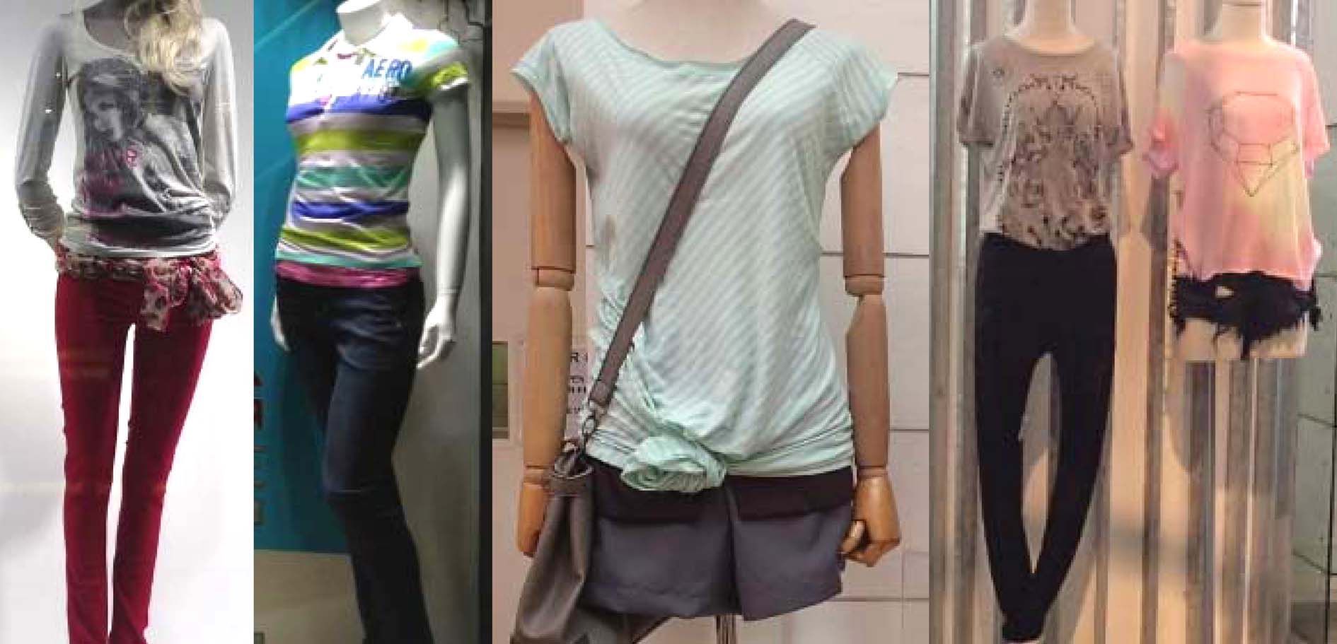 Fashion styles on the Singapore fashion market - Casual style.