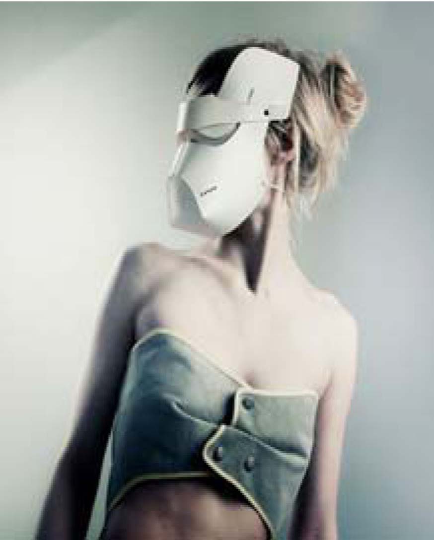 'Masked in flight' medical
mask. www.dvice.com
