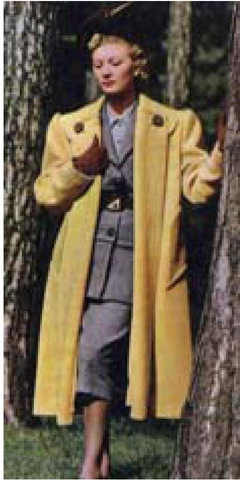 Suit and coat. Icons of
Fashion (1999), p. 52.