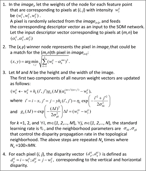 Pseudo-code of the presented algorithm.