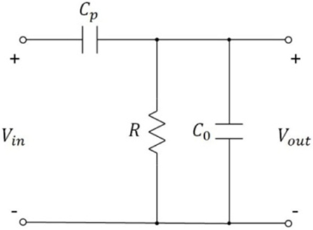 Simplified model of charge pump circuit.