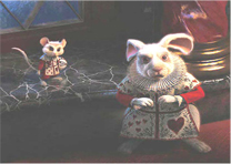 Personified rabbit wearing human clothes. 2010 Movie “Alice In Wonderland” official DVD (June 14, 2013)