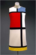 Yves Saint Laurent 1965 F/W ‘Mondrian Look’. http://www.pinterest.com