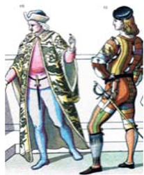 Italian male costume in middle age. The complete costume history (2006), p.255.