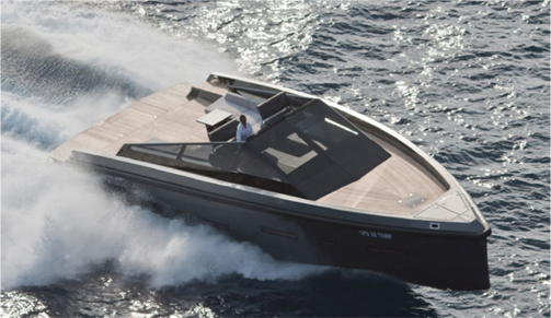 57ft CFRP cruise boat of WALLY(CE RCD Certification/ Design category B)