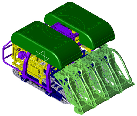 MineRo model for simulation