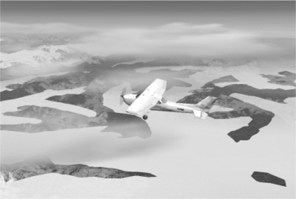 Microsoft Flight simulator의 구름효과