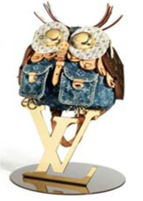 ‘Owl’ in Louis Vuitton Collaboration with Billie Achilleos. www.trendland.com