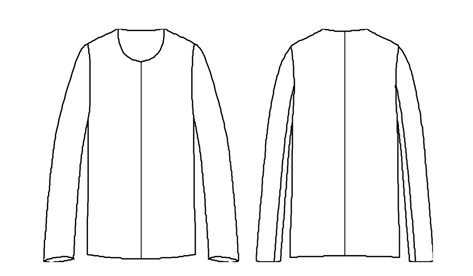 Experimental jacket design.