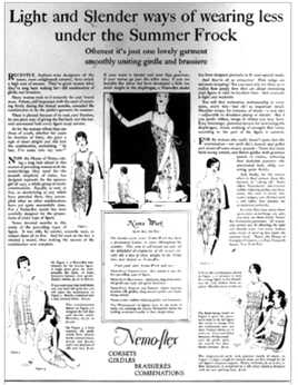 Brassieres combination. Ladies Home Journal (1925, May), p.205.