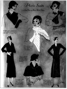 Paris suits. Ladies Home Journal (1932, October), p.23.