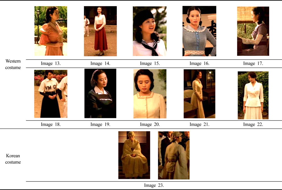Costumes of the main female character in <YMCA Baseball Team>