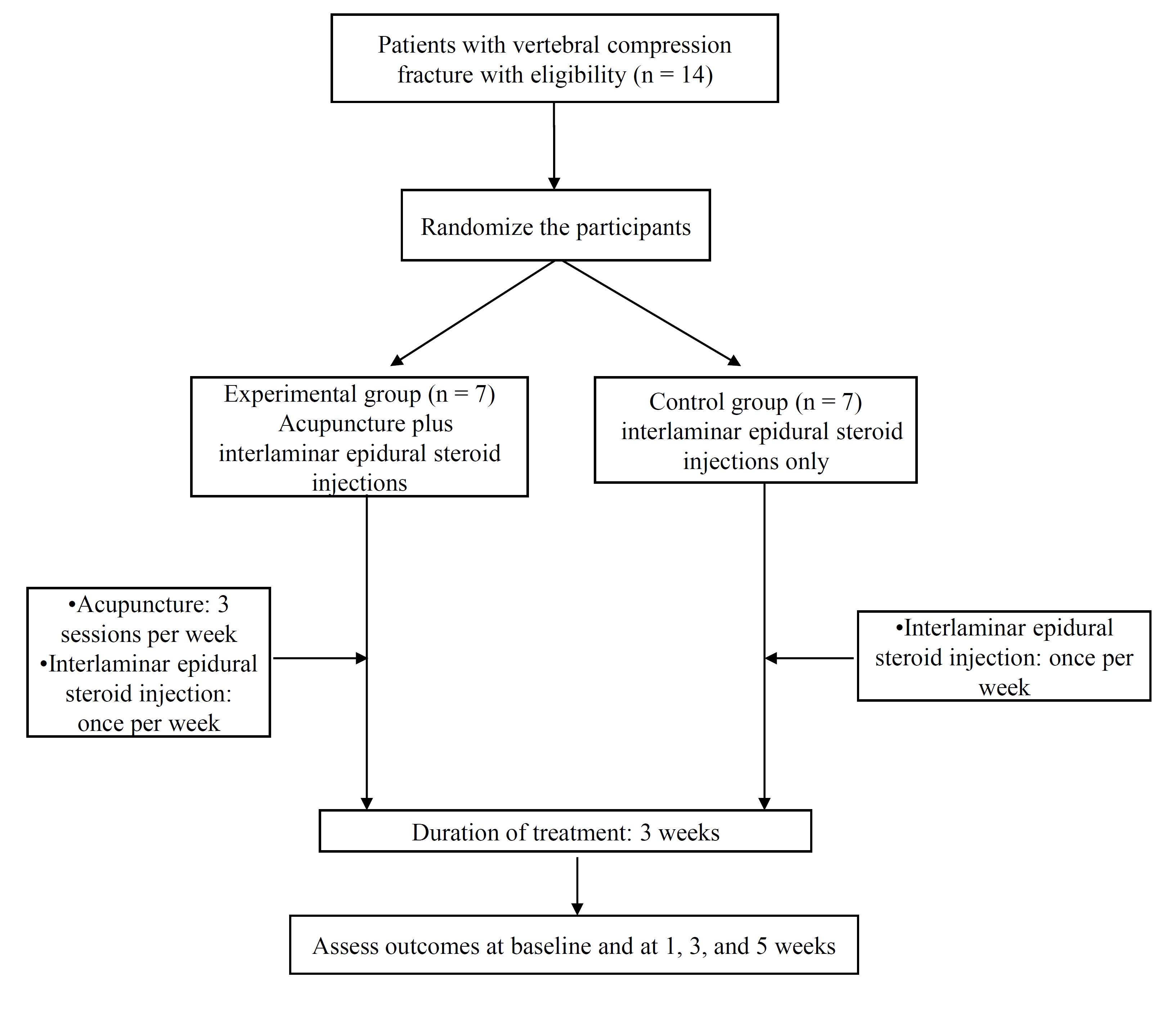 Flow chart of the pilot, randomized, controlled trial.