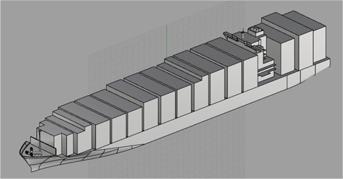 5000 TEU Container Ship (Baseline)