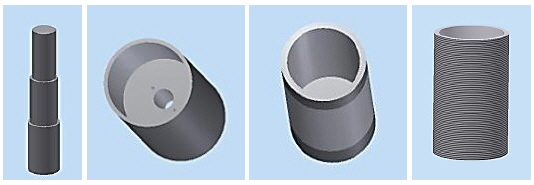 Design of stepped shafts.
