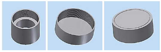 Design model of cup bearing.