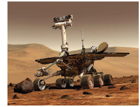 Rover Spirit and Opportunity.