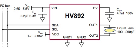 HV892 렌즈 드라이버