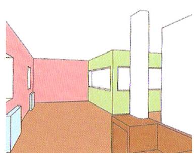 빌라 잔느레의 거실과 식당의 색채분석, 정진국, op.,cit.,49쪽