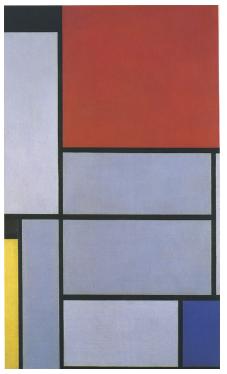 Piet Mondrian, Tableau 1, 1921