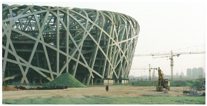 Stade olympique, Beijing, J. Herzog & P. de Meuron arch.