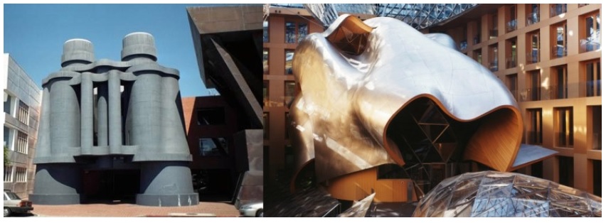 Image 5a : Claes Oldenburg & Frank Gehry, Agence Chiat/Day/Mojo, Venice (1975-91)
