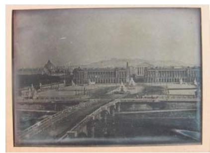 Anonyme, Place de la Concorde, vers 1840-1843.