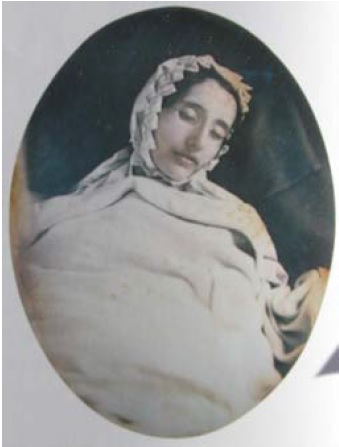 Desire Francois Millet, Jeune femme morte, 1850.
