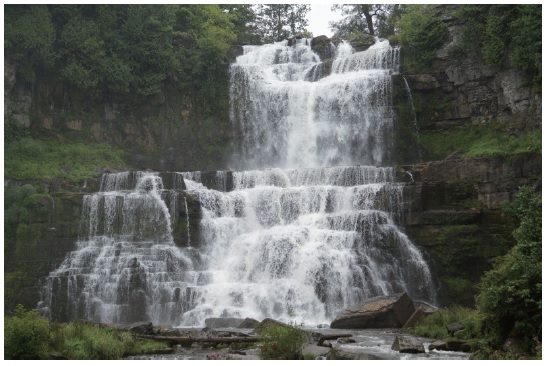 Chittenango Falls in New York, US