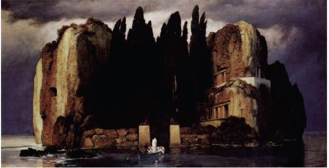 아놀트 뵈클린(A.Bocklin), <죽음의 섬>(Die toteninsel),1886