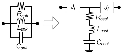 Series-parallel to shunt-series circuit transformation.
